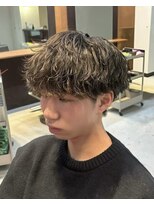 アトラクト バイ ラック 津田沼(Attract by LUCK) シャドウパーマ/津田沼メンズサロン/波巻きパーマ