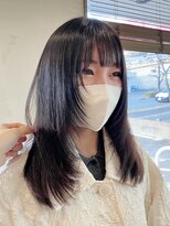 カノエ 下松店(canoe)&nbsp;顔まわりシャギーレイヤー