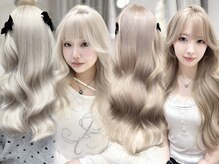 キャリ 渋谷(care)の雰囲気（ブリーチ/ダブルカラー/ハイトーン/ミルクティベージュ/ガーリー）