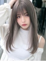 ロッソ 大橋店(Rosso) アッシュグレージュのさらつや髪【大橋】