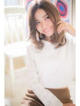 モッズ ヘア 福岡姪浜店(mod's hair) おしゃれ感でる☆ニュアンスセミディ