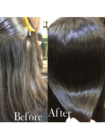 ルミエール(Lumiere)&nbsp;お客様フォト【ノンダメージ】ホリスティックBikakuストレート