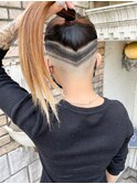 【roijir 山岸】スキンフェード女子 刈り上げ女子