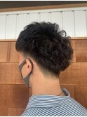 無造作パーマスタイル