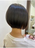黒髪愛され前下がりショートボブ#奏の杜#京成津田沼#京成大久保