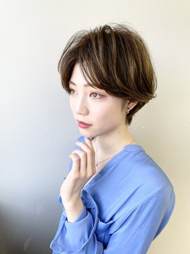 ヴェイン 渋谷(vain) 大人かわいい/クールショート/ハイライト/小顔/前髪カタログ