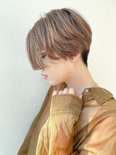 カヌレ 金沢文庫店&nbsp;【金沢文庫】【学割U24】ハンサムショート/センターパート