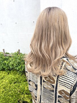 シモキタジャムズ ホワイトベージュ*ケアブリーチ/ハイトーン/ベージュカラー