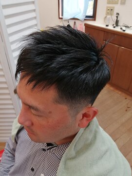 ヘアーコミュニケーション ないとう 爽やかフォワードスタイル