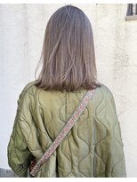 ユニ(uni)&nbsp;ミルクティーベージュ/ハイトーンボブ/ロブ/２０代/３０代