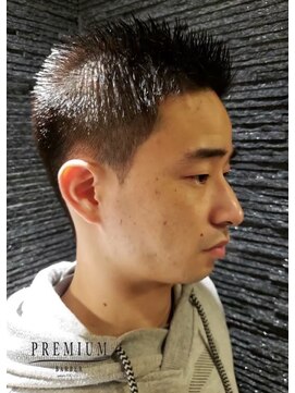 プレミアムバーバー 新宿店(PREMIUM BARBER produce by HIRO GINZA) ナチュラルショート