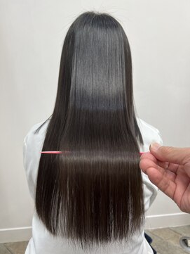 イントゥヘア(into hair) 30代40代50代/こんなに艶が出ました☆髪質改善カラー　武蔵小杉
