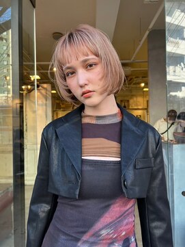 スペシャルオオサカ 難波店(Special OSAKA) 【Special OSAKA】BOBピンクベージュブロンド