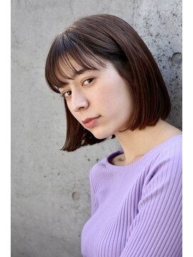 アンドレイ 表参道(andrey) 魅力倍増カール/セミディ/シアーカラー/姫カット/ダークアッシュ