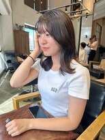 ラボヌールヘアーレーヴ 池袋店(La Bonheur hair reve)&nbsp;くびれミディ×透明感カラー