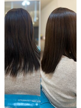 アメイズトーキョー 札幌大通(Amaz! tokyo) メルティカラー似合わせカット/縮毛矯正/ボブ/フェミニンロング