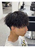 マッシュツイストスパイラルパーマ静岡メンズ