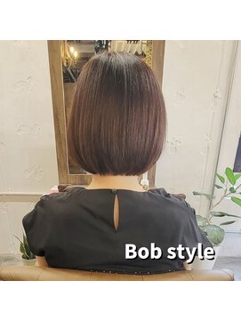 ベレッタ ネヤガワ(veretta. neyagawa) ショートボブ/ミニボブ/丸みシルエット/コロンとボブ/透明感