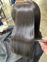 サロンドミルク 原宿(salon de MiLK) 【原宿/表参道】髪質改善カラーオリーブアッシュ初カラー　