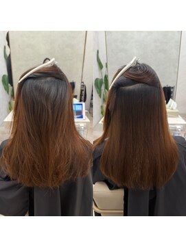 シンズ 銀座(sins) 繊細な髪質にもsins酸性ストレート[30代40代50代60代]