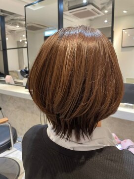 ジーナ 船橋(Zina) 髪質改善*マチルダボブアッシュカラー*美髪【Zina船橋】