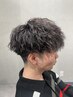 カット＋ツイストスパイラルパーマ　￥14,000→￥12,000
