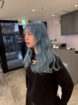 ノエ 心斎橋(Noe) 水色カラー/心斎橋/大阪/ブリーチ