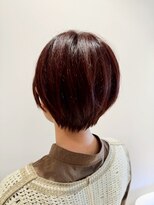 ニシオギ ヴォイス 西荻窪店(nishiogi voice) 大人の雰囲気漂う◎Ｔツヤ感たっぷり丸みショートボブ/髪質改善