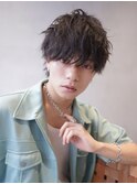 シャドウパーマメンズマッシュパイラルパーマメンズパーマ