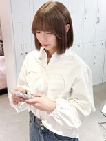 ゲームバイアランスミシー 心斎橋(GAME by Alan Smithee)&nbsp;ココアベージュ/ダブルカラー/ケアブリーチ/髪質改善カラー