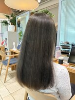 エムプラス センター北(M.plus)&nbsp;ブリーチオンカラー×オリーブベージュ