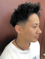 ヘアサロンナンバーワンクラブ上和田本店&nbsp;スパイキー×テーパーフェード