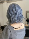 アイスブルー　ペールトーン