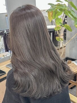 ノート(note) ☆透明感スモーキグレージュ髪質改善レイヤーカットブリーチなし