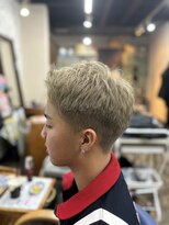 フィールリノ(FEEL lino)&nbsp;メンズブリーチカラー、メンズベージュカラー、メンズブリーチ