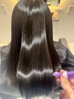 フルー 都立大学店(Fleu r)&nbsp;毛先までしっかりツヤ！髪質改善ヘアカラー！