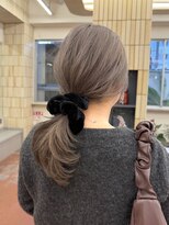 パークレーン アイス イヴェン アネックス(PARK LANE ICI yeven.anx) ブリーチカラーブリーチなしダブルカラー春カラーグレージュ