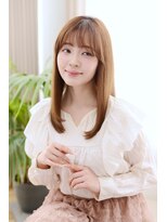 ビューティータナカ 代々木店(beauty tanaka)&nbsp;代々木駅前すぐ♪まとまりのあるツヤストレートセミロング