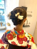 アース モード 新小岩店(EARTH/M)&nbsp;卒業式×着付けヘアセット