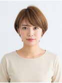 耳にかけるとショートになるショートボブ川越/ハイライト