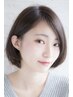【梅雨対策に♪ツヤ感重視☆】縮毛矯正+カット+FLOWDIA 修復トリートメント