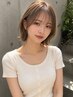 【10月限定】似合わせカット＋選べる透明感カラー＋内部補修Tr