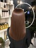 髪質改善ストレート カット込み ¥14,500