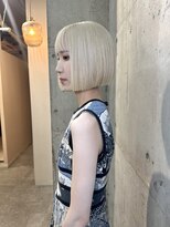 ラニヘアサロン(lani hair salon) ブロンドカラー/ホワイトブロンド/ブリーチ/ハイトーン/ボブ