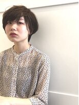 サラ ビューティー サイト 古賀店(SARA Beauty Sight) 目の上ギリギリの前髪で大人可愛いショートを実現