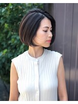 ２丁目３番地美容室&nbsp;MOMOTARO　大人ハイライト　２丁目３番地