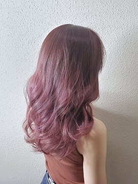 リル(Lille 橋本) チェリーレッド×カジュアルウェーブ 【Lille橋本】