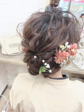 アチーブ エムプラス 茶屋町店(Achieve m +) アップ【茶屋町ヘアセット専門店Achieve m+ stylist by 前川】