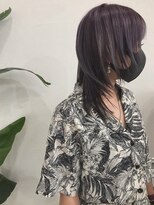 アリウス(ALIUS by posh) 【ALIUS 池袋 小川】ラベンダーグレージュ×インナーブラック