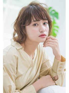 クラリス バイネオ 武蔵小杉(Claris by neo) ルーズな質感ガーリーボブ